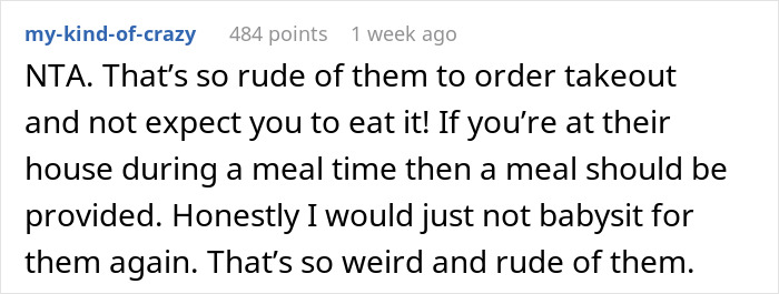 “Looked At Me Puzzled”: Parents Balk After Babysitter Confesses To Having Two Slices Of Pizza “Looked At Me Puzzled”: Parents Balk After Babysitter Confesses To Having Two Slices Of Pizza