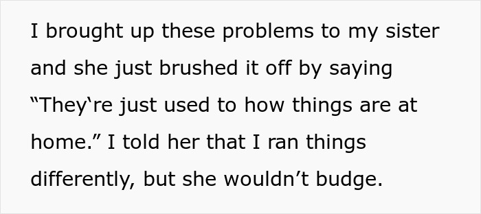 “Boys Will Be Boys”: Woman Doesn’t Stop Hubby Or Son’s Entitled Behavior, Sis Kicks Them Out “Boys Will Be Boys”: Woman Doesn’t Stop Hubby Or Son’s Entitled Behavior, Sis Kicks Them Out