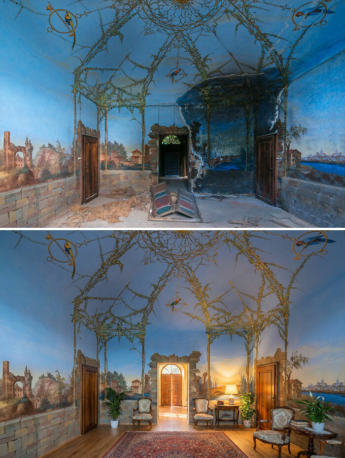 I Photograph Abandoned Places And Used AI To Show What They Looked Like Before Decay (20 Pics) I Photograph Abandoned Places And Used AI To Show What They Looked Like Before Decay (20 Pics)