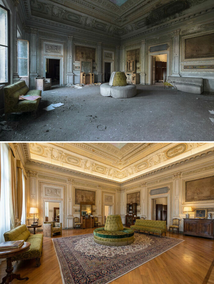 I Photograph Abandoned Places And Used AI To Show What They Looked Like Before Decay (20 Pics) I Photograph Abandoned Places And Used AI To Show What They Looked Like Before Decay (20 Pics)
