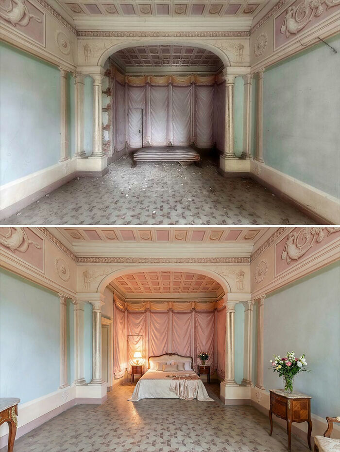 I Photograph Abandoned Places And Used AI To Show What They Looked Like Before Decay (20 Pics) I Photograph Abandoned Places And Used AI To Show What They Looked Like Before Decay (20 Pics)