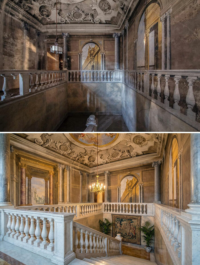 I Photograph Abandoned Places And Used AI To Show What They Looked Like Before Decay (20 Pics) I Photograph Abandoned Places And Used AI To Show What They Looked Like Before Decay (20 Pics)