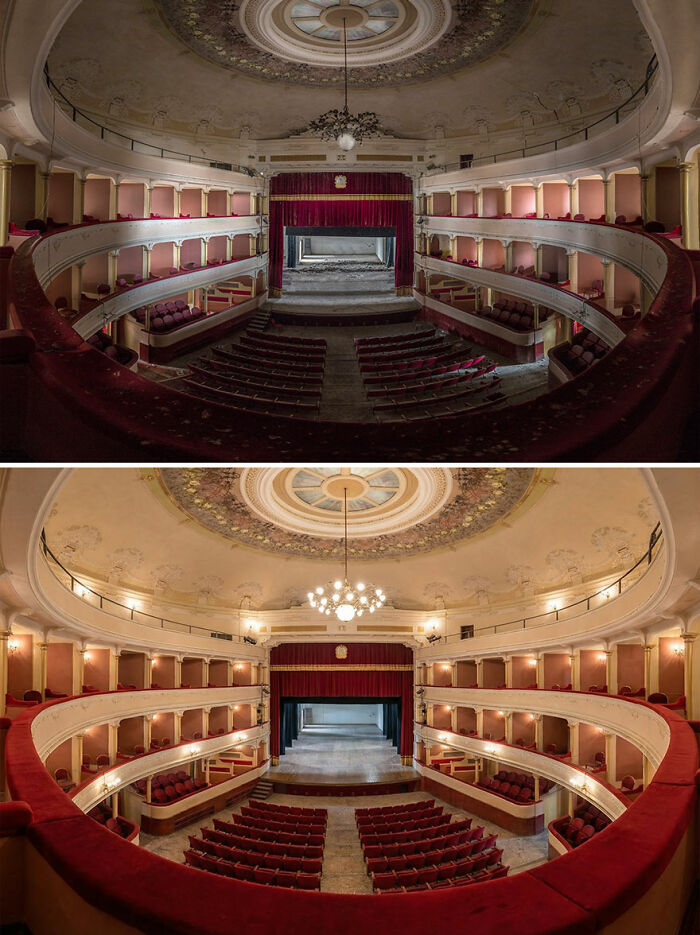 I Photograph Abandoned Places And Used AI To Show What They Looked Like Before Decay (20 Pics) I Photograph Abandoned Places And Used AI To Show What They Looked Like Before Decay (20 Pics)