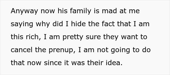 Future In-Laws Demand Woman Sign A Prenup, Backtrack After They Get A Whiff Of Her Wealthy Fam Future In-Laws Demand Woman Sign A Prenup, Backtrack After They Get A Whiff Of Her Wealthy Fam