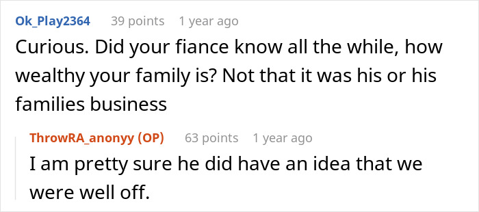 Future In-Laws Demand Woman Sign A Prenup, Backtrack After They Get A Whiff Of Her Wealthy Fam Future In-Laws Demand Woman Sign A Prenup, Backtrack After They Get A Whiff Of Her Wealthy Fam