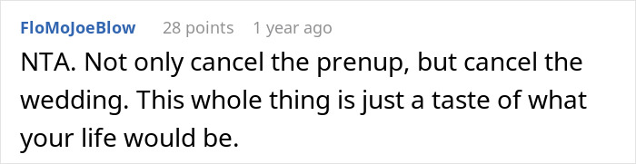 Future In-Laws Demand Woman Sign A Prenup, Backtrack After They Get A Whiff Of Her Wealthy Fam Future In-Laws Demand Woman Sign A Prenup, Backtrack After They Get A Whiff Of Her Wealthy Fam