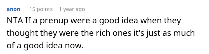 Future In-Laws Demand Woman Sign A Prenup, Backtrack After They Get A Whiff Of Her Wealthy Fam Future In-Laws Demand Woman Sign A Prenup, Backtrack After They Get A Whiff Of Her Wealthy Fam