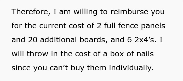 Man Refuses To Cough Up $2000 After Neighbor Replaces His Rotten Fence Without Any Agreement Man Refuses To Cough Up $2000 After Neighbor Replaces His Rotten Fence Without Any Agreement