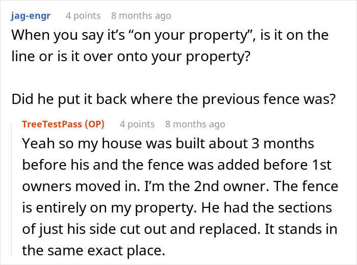 Man Refuses To Cough Up $2000 After Neighbor Replaces His Rotten Fence Without Any Agreement Man Refuses To Cough Up $2000 After Neighbor Replaces His Rotten Fence Without Any Agreement