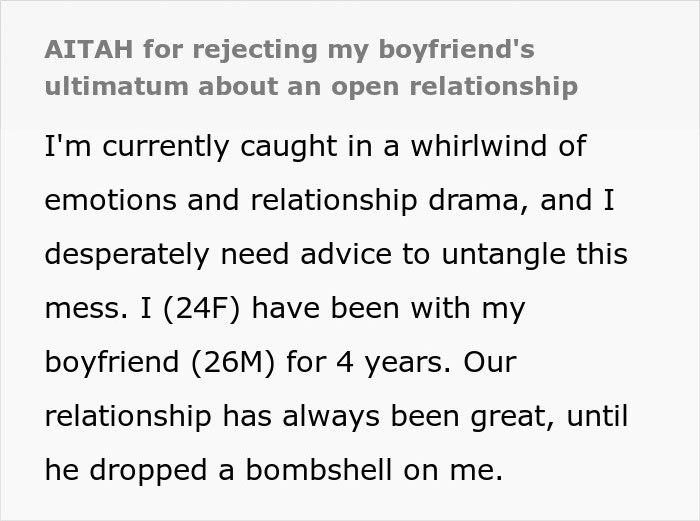 “Don’t Want To Lose Our Relationship”: Man Loses It On GF When She Refuses Open Relationship