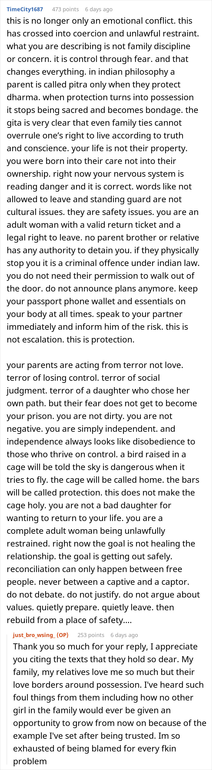 “I Am Being Held Hostage At My Parents’ Place And I Don’t Know What To Do”