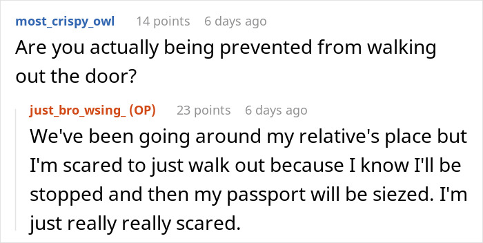 “I Am Being Held Hostage At My Parents’ Place And I Don’t Know What To Do”