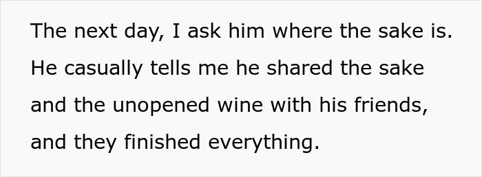 Woman Brings Souvenir Wines From Abroad, Absolutely Livid After Hubby Drinks Them With His Buddies Woman Brings Souvenir Wines From Abroad, Absolutely Livid After Hubby Drinks Them With His Buddies