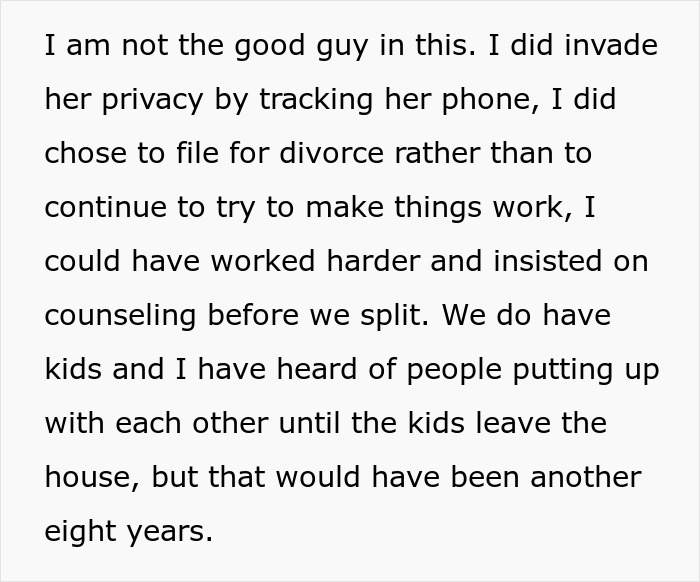 Man Ends 16-Year Marriage After Tracking Wife’s Phone And Seeing Where She Went On Night “Walks” Man Ends 16-Year Marriage After Tracking Wife’s Phone And Seeing Where She Went On Night “Walks”