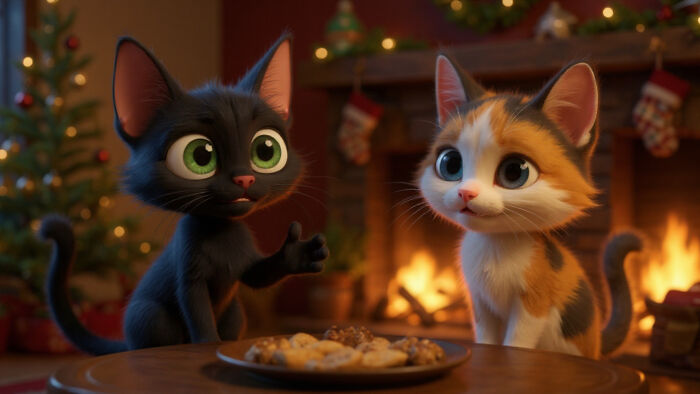 My Cozy Cat World Turned Into A Christmas Special My Cozy Cat World Turned Into A Christmas Special