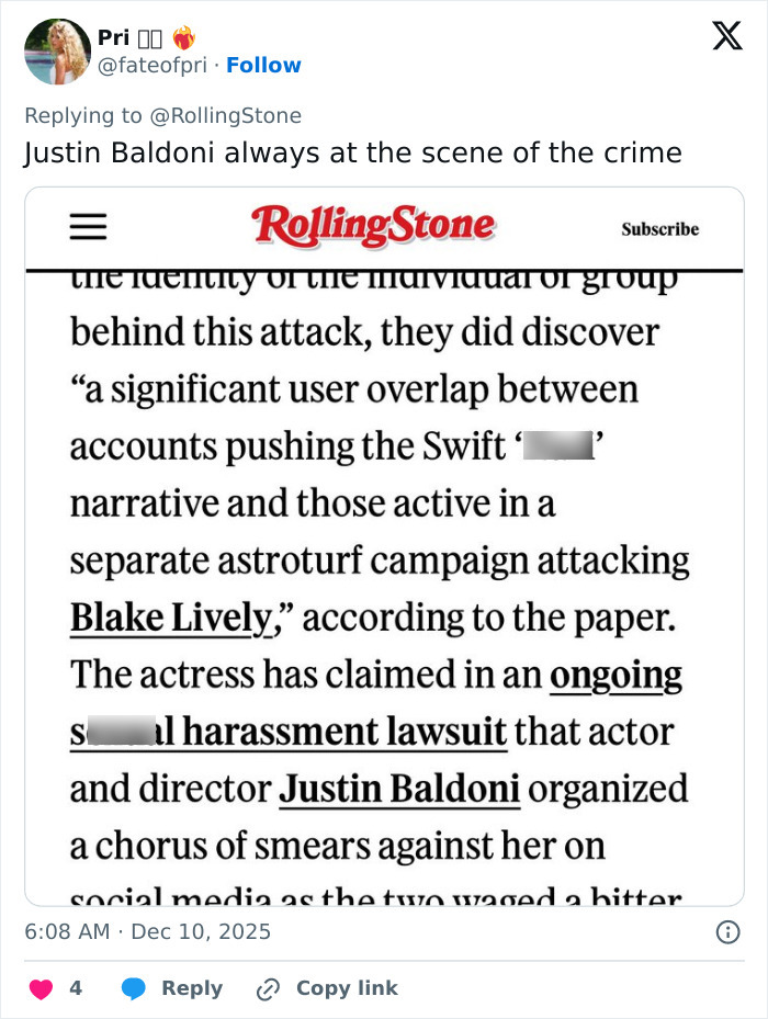 Taylor Swift Targeted By Fake Conspiracy Claiming She Uses Coded White-Nationalist Messages