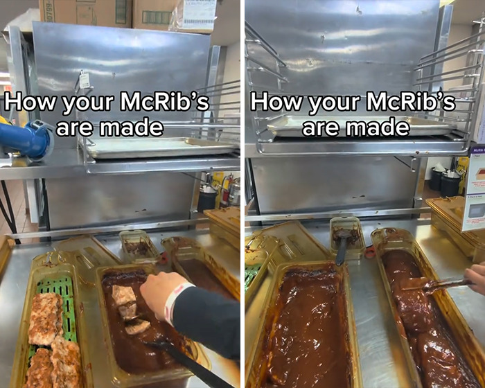 “McHell Naw”: McDonald’s Worker’s Viral Video Revealing How McRib Is Made Stuns Netizens “McHell Naw”: McDonald’s Worker’s Viral Video Revealing How McRib Is Made Stuns Netizens