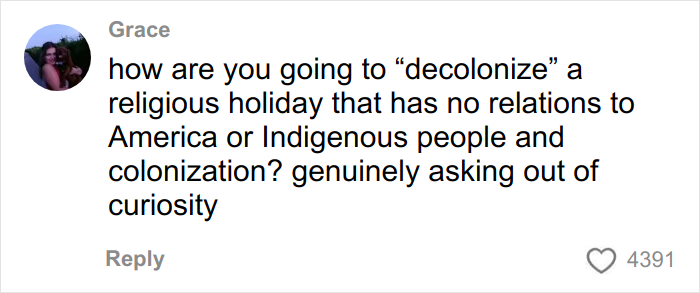 “Woke” Social Media User Hilariously Trolled Over Her “Decolonized Christmas” “Woke” Social Media User Hilariously Trolled Over Her “Decolonized Christmas”