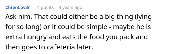 Woman Gets Up At Dawn To Make Lunches For Toxic BF, He Lies About Eating Them For 1.5 Years Woman Gets Up At Dawn To Make Lunches For Toxic BF, He Lies About Eating Them For 1.5 Years