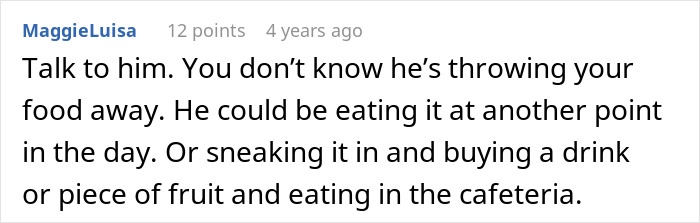 Woman Gets Up At Dawn To Make Lunches For Toxic BF, He Lies About Eating Them For 1.5 Years Woman Gets Up At Dawn To Make Lunches For Toxic BF, He Lies About Eating Them For 1.5 Years