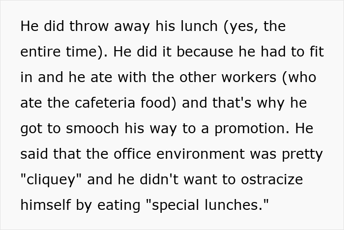 Woman Gets Up At Dawn To Make Lunches For Toxic BF, He Lies About Eating Them For 1.5 Years Woman Gets Up At Dawn To Make Lunches For Toxic BF, He Lies About Eating Them For 1.5 Years