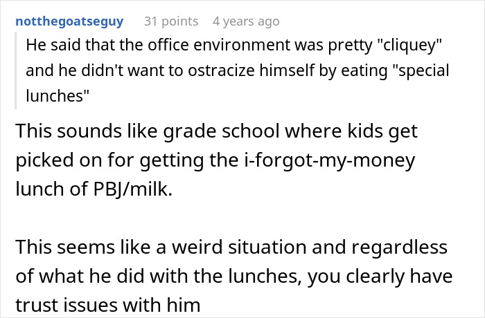 Woman Gets Up At Dawn To Make Lunches For Toxic BF, He Lies About Eating Them For 1.5 Years Woman Gets Up At Dawn To Make Lunches For Toxic BF, He Lies About Eating Them For 1.5 Years