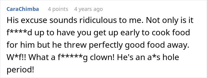 Woman Gets Up At Dawn To Make Lunches For Toxic BF, He Lies About Eating Them For 1.5 Years Woman Gets Up At Dawn To Make Lunches For Toxic BF, He Lies About Eating Them For 1.5 Years