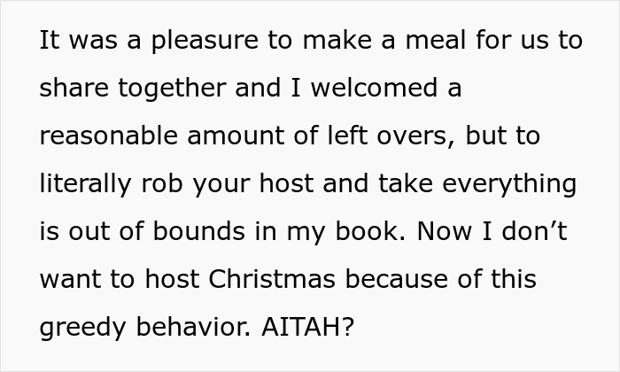&#8220;I Stood There In Shock&#8221;: Thanksgiving Host Left With Empty Fridge When Family Clears Leftovers