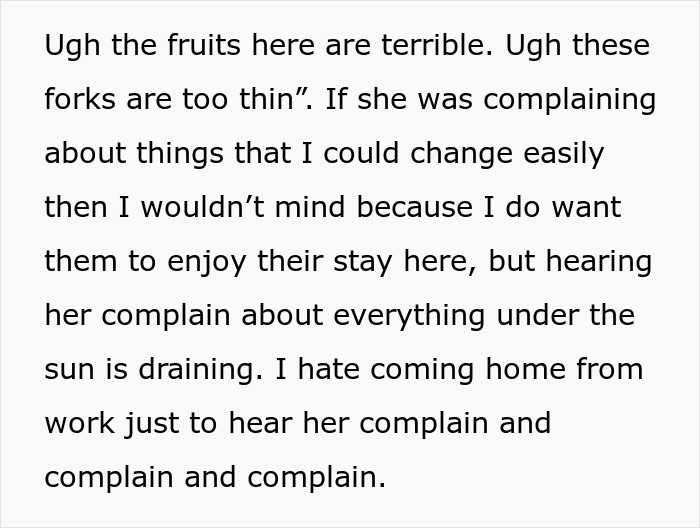 Woman Welcomes Brother’s Family For A Month, His Wife Won’t Stop Complaining Woman Welcomes Brother’s Family For A Month, His Wife Won’t Stop Complaining