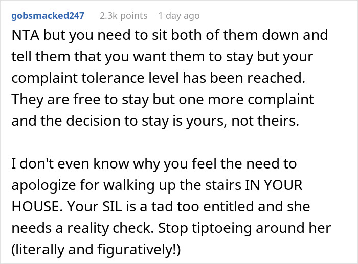 Woman Welcomes Brother’s Family For A Month, His Wife Won’t Stop Complaining Woman Welcomes Brother’s Family For A Month, His Wife Won’t Stop Complaining