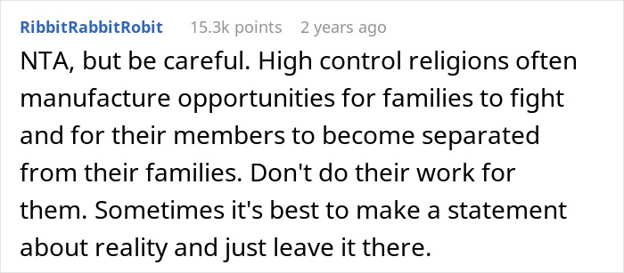 Jehovah’s Witness Mom Celebrates Kid’s B-Day Under New Name, Explodes When SIL Calls It What It Is Jehovah’s Witness Mom Celebrates Kid’s B-Day Under New Name, Explodes When SIL Calls It What It Is