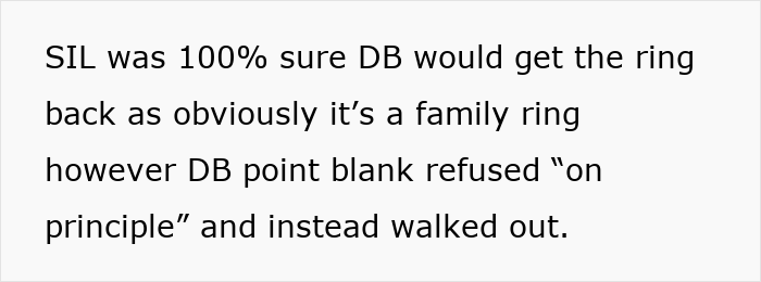 Woman Pawns Family Heirloom Ring, Livid After SIL Buys It Back, Demands She Return It