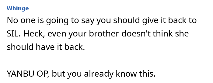 Woman Pawns Family Heirloom Ring, Livid After SIL Buys It Back, Demands She Return It