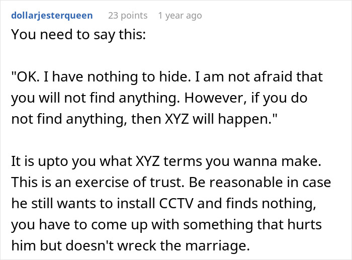 Wife Can’t Explain Scratches On Her Back, Hubby With Trust Issues Wants To Install CCTV At Home