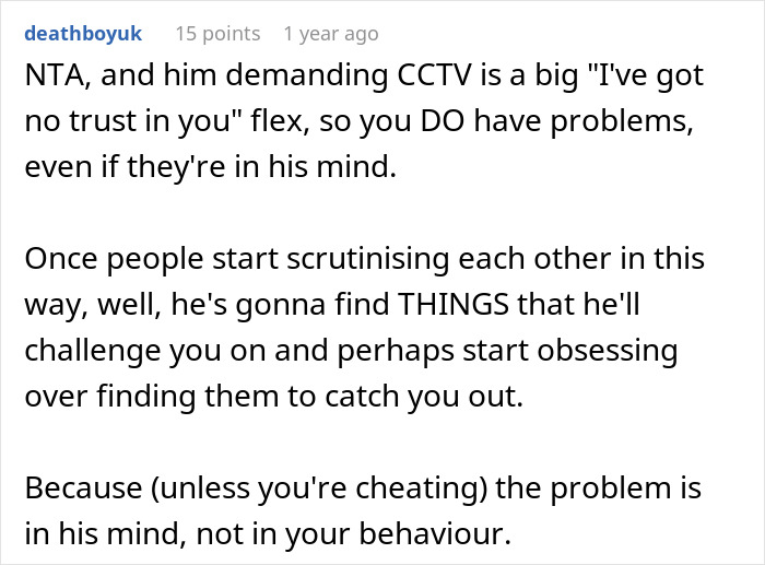 Wife Can’t Explain Scratches On Her Back, Hubby With Trust Issues Wants To Install CCTV At Home