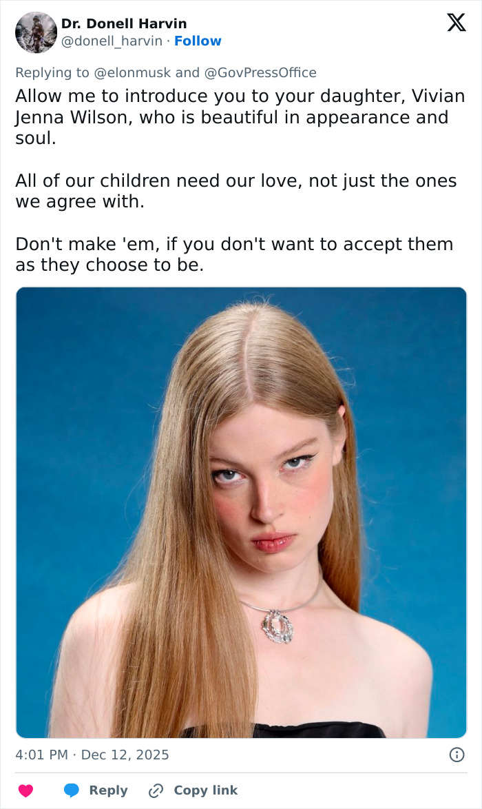 “Tragic Mental Illness”: Elon Musk’s Comment About Daughter Vivian Sparks Mass Outrage Online “Tragic Mental Illness”: Elon Musk’s Comment About Daughter Vivian Sparks Mass Outrage Online