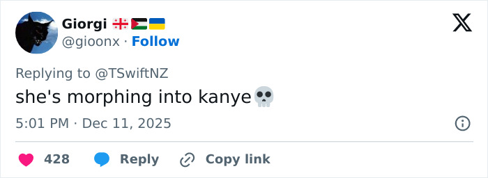 “Morphing Into Kanye”: Taylor Swift Accused Of “Success Narcissism” By Angry Fans “Morphing Into Kanye”: Taylor Swift Accused Of “Success Narcissism” By Angry Fans