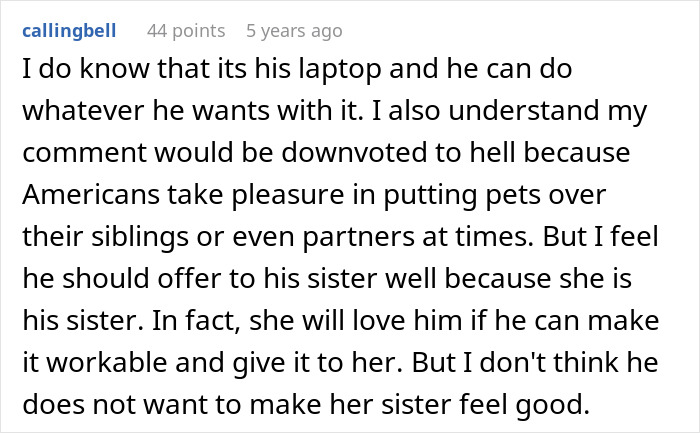 Guy Splits The Internet After Giving His Old Laptop To His Cat Instead Of His Sister Guy Splits The Internet After Giving His Old Laptop To His Cat Instead Of His Sister