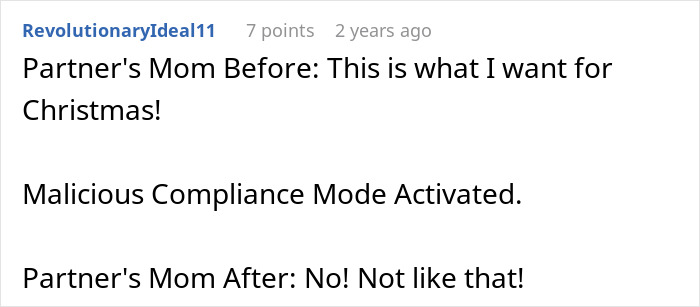 Woman Upset Son’s Partner Came Without A Gift After She Asked Him Not To Get Her Any More “Tacky Little Trinkets” Woman Upset Son’s Partner Came Without A Gift After She Asked Him Not To Get Her Any More “Tacky Little Trinkets”