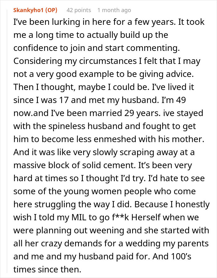 After 29 Years Of Marriage Woman Finally Takes Out A Restraining Order Against MIL After 29 Years Of Marriage Woman Finally Takes Out A Restraining Order Against MIL