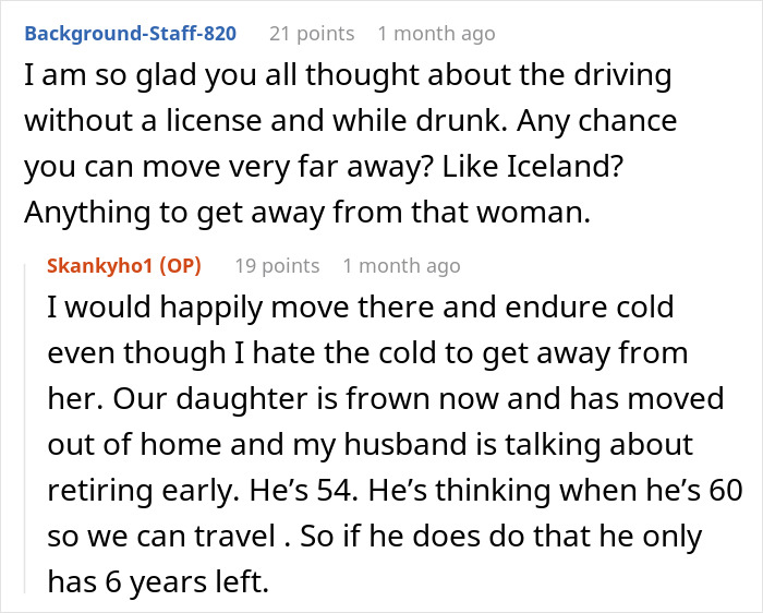 After 29 Years Of Marriage Woman Finally Takes Out A Restraining Order Against MIL After 29 Years Of Marriage Woman Finally Takes Out A Restraining Order Against MIL