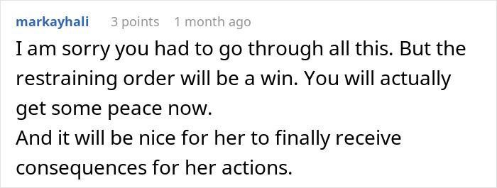 After 29 Years Of Marriage Woman Finally Takes Out A Restraining Order Against MIL After 29 Years Of Marriage Woman Finally Takes Out A Restraining Order Against MIL
