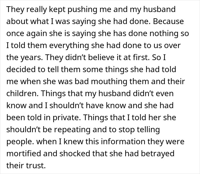 After 29 Years Of Marriage Woman Finally Takes Out A Restraining Order Against MIL After 29 Years Of Marriage Woman Finally Takes Out A Restraining Order Against MIL