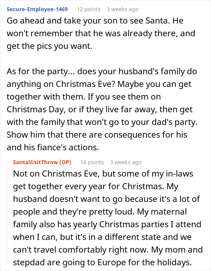 Step-Grandma Sneaks Baby To Santa While Watching Him, Loses Babysitting Privileges Forever