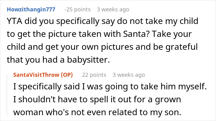 Step-Grandma Sneaks Baby To Santa While Watching Him, Loses Babysitting Privileges Forever