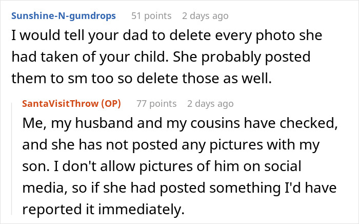 Step-Grandma Sneaks Baby To Santa While Watching Him, Loses Babysitting Privileges Forever