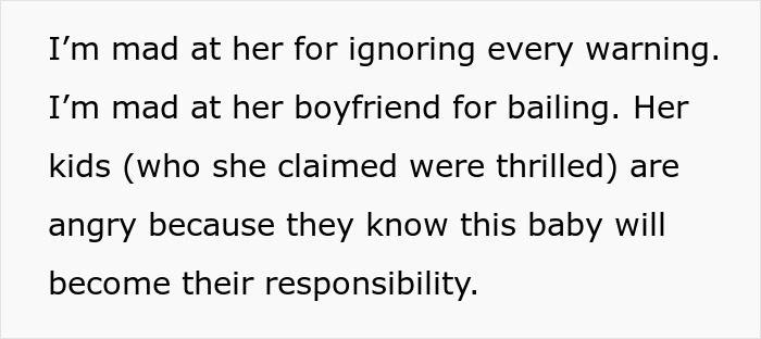 Childfree Woman Refuses To Take Responsibility For Her Sister’s New Baby She Told Her Not To Have Childfree Woman Refuses To Take Responsibility For Her Sister’s New Baby She Told Her Not To Have