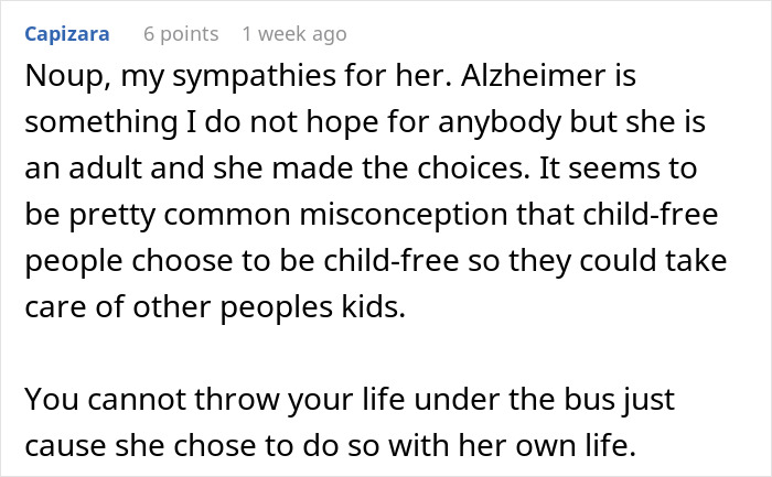 Childfree Woman Refuses To Take Responsibility For Her Sister’s New Baby She Told Her Not To Have Childfree Woman Refuses To Take Responsibility For Her Sister’s New Baby She Told Her Not To Have