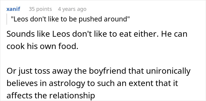 Woman Dumps BF For Cheating On Her With Astrology-Obsessed Friend, He Blames It On Her Being A Cancer Woman Dumps BF For Cheating On Her With Astrology-Obsessed Friend, He Blames It On Her Being A Cancer