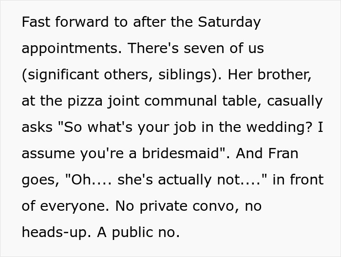 “Spend The Night And Morning Crying”: Wedding Dress Shopping Trip Turns Into A Painful Friendship Wake-Up Call “Spend The Night And Morning Crying”: Wedding Dress Shopping Trip Turns Into A Painful Friendship Wake-Up Call